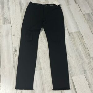 DL1961 Black Chloe Skinny Jeans Size 14 NWT